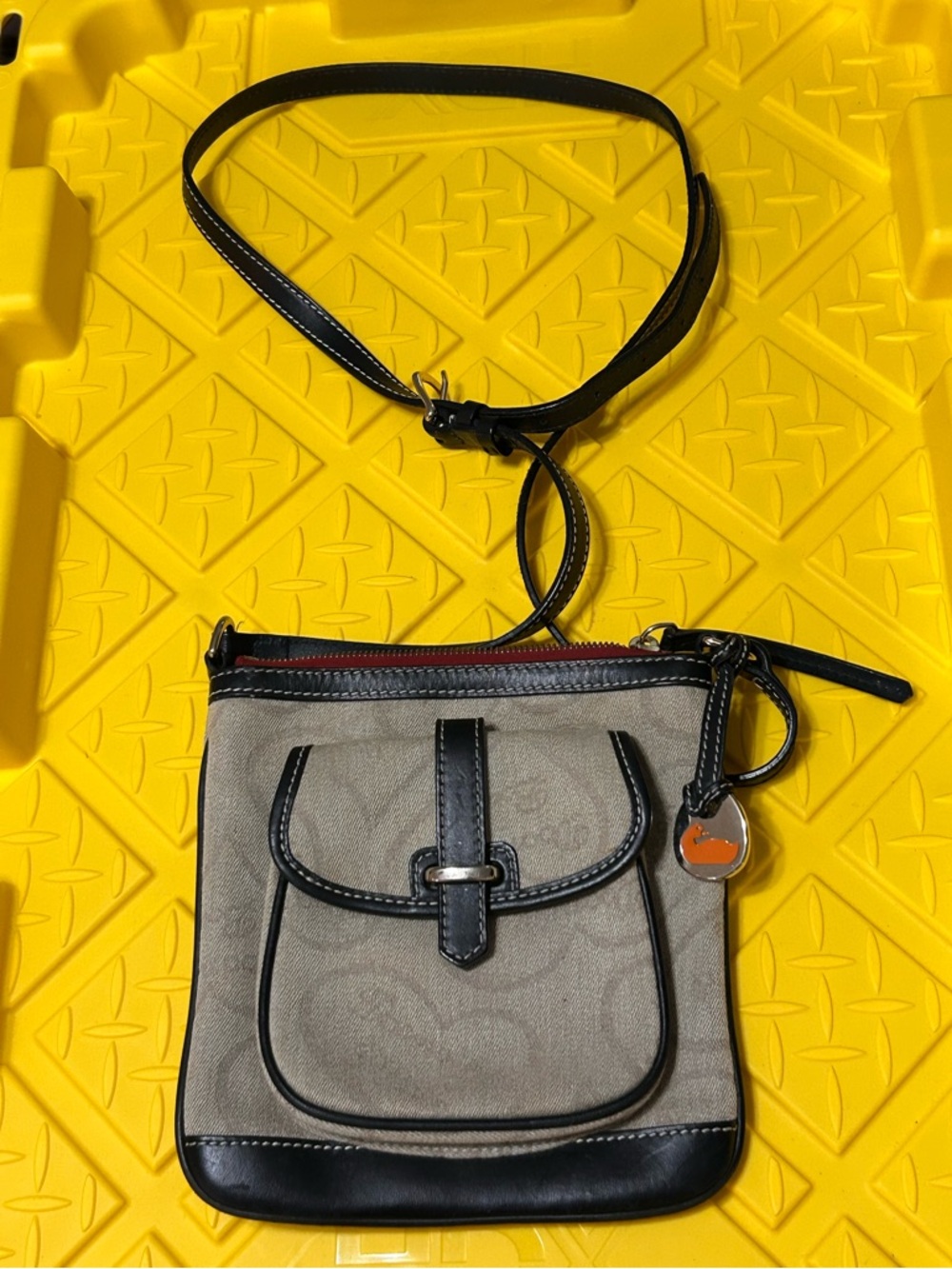 Dooney & Bourke Crossbody with Hearts Preowned